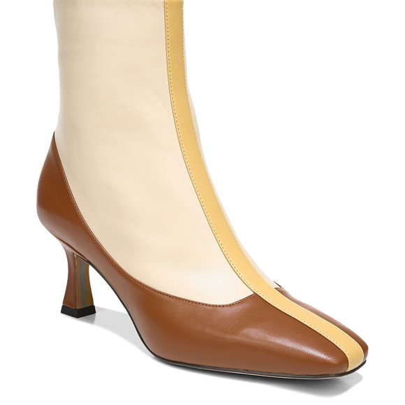 SOLD SAM EDELMAN Liza Colorblock Booties Ankle Boots 7 - Picture 5 of 16